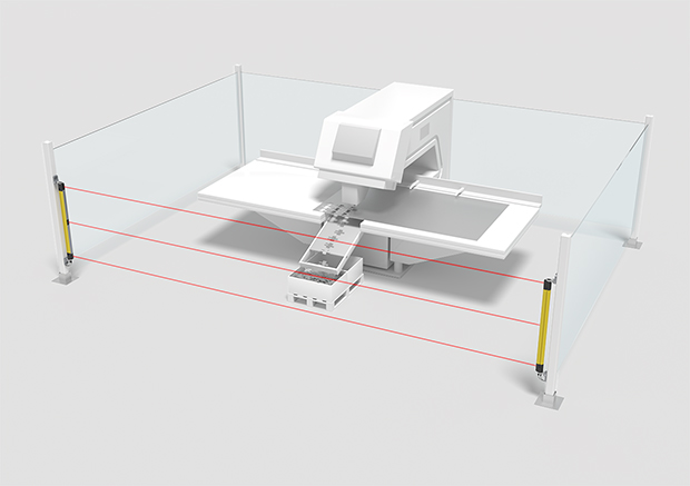 1. Bảo vệ vùng nguy hiểm 1 phía
