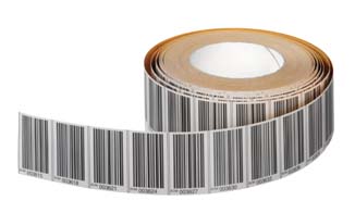 Băng mã vạch định vị Leuze BPS BCB — dán dọc đường ray crane và stacker crane cho hệ thống định vị tuyệt đối
