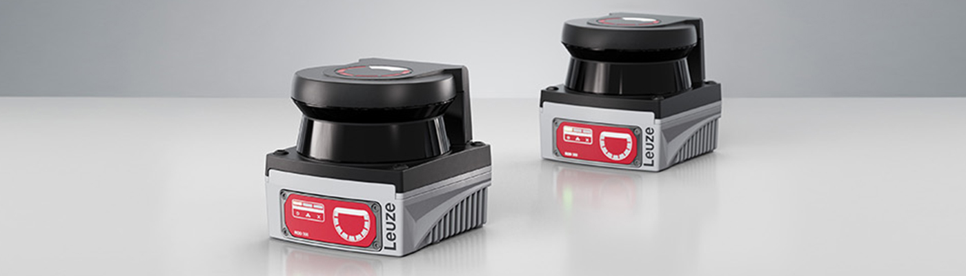 Laser scanner đo lường Leuze ROD 300/500 — LiDAR quét 360° cho định hướng AGV và đo biên dạng trong logistics tự động