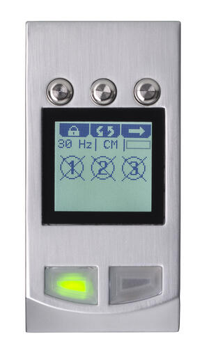 Cảm biến màu Leuze CRT 648 chi tiết — màn hình LCD lớn, dễ thao tác, nhận dạng màu không phụ thuộc khoảng cách