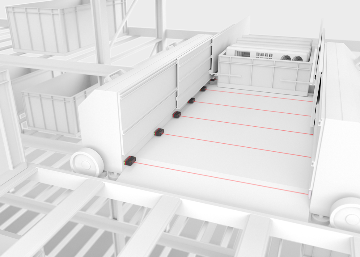 9. Kiểm tra vị trí container trên shuttle